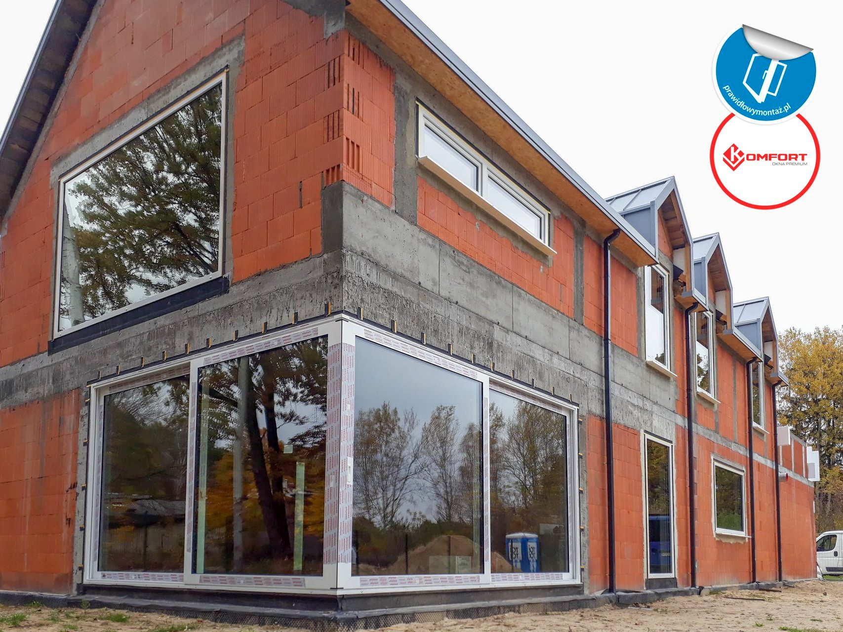 Dom z hst z ruchomym słupkiem